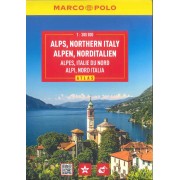 Alperna - Norra Italien atlas Marco Polo